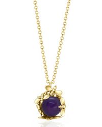 Unaloe - Vermeil Amethyst Necklace For – Luxury Gemstone Queen Pendant - Lyst