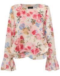 James Lakeland - Flower Print Blouse - Lyst
