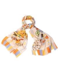 Saachi - Casino Printed Multi Scarf - Lyst