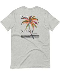 Anchor and Crew - Heather Out Of Office Passenger Organic Cotton T-Shirt - Lyst