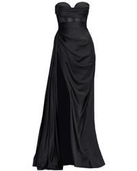 Angelika Jozefczyk - Satin Corset Evening Gown Napoli - Lyst