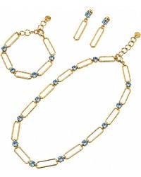 Rare Matters Jewelry - Crystal Link Jewelry Set - Lyst