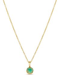 Dinny Hall - Emerald Bon Bon Pendant - Lyst