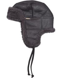 Owen Barry - Sheepskin Trapper Napalan Garth British Made - Lyst