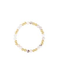 Olivia Le - Pink Opal Power Gem Gold Bubble Bracelet - Lyst