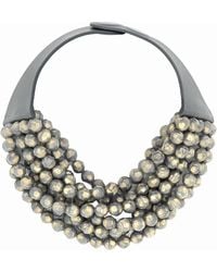 Fairchild Baldwin - Neutrals Bella Holiday Grigio Necklace - Lyst