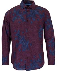 lords of harlech - Nigel Montgat Paisley Shirt - Lyst