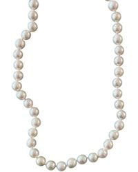 Herself Collections - Hand-Knotted Freshwater Pearl Necklace - Lyst