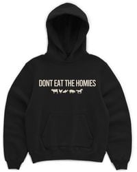 Dont Eat the Homies Neutrals Three D Hoodie in White Lyst UK