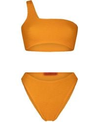 Maison Tangerine - Mykonos Crinkle Swimsuit Tangerine Bikini - Lyst