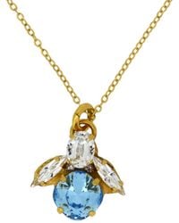Vickisarge - The Bee Necklace - Lyst