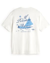 Thinking Mu - T-Shirt Pescatore Zach - Lyst