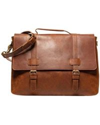 Hides Leather Co. - Handmade Leather Messenger Bag, Urban Laptop Briefcase - Lyst