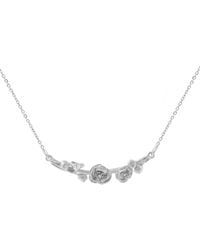 Lee Renee - Poppy & Poppy Seedpod Necklace - Lyst
