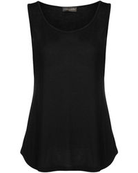 Conquista - Sleeveless Tencel Top - Lyst