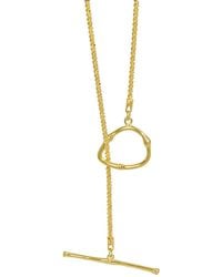 Janus Edinburgh - Vermeil Lintrathen Shimmering Necklace Wrist Wrap Bracelet 43Cm - Lyst