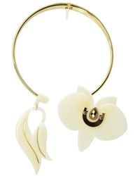 Gissa Bicalho - Acrylic Handmade Necklace Orchid Deco Cream - Lyst