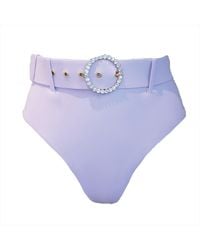 Lula-Ru - Daphne Bottom Lilac - Lyst