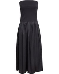Audrey Vallens - Bamboo Bustier Dress - Lyst