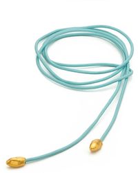 EVA REMENYI - Origin Bow Necklace - Lyst