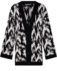 INGMARSON - Ikat Wool & Cashmere Knitted Cardigan - Lyst