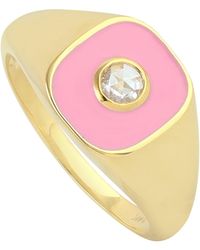 Artisan - Natural Diamond Band Ring 14k Yellow Gold Diamond Jewelry - Lyst
