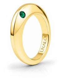 Unaloe - Quartz Band Ring – -Plated Sterling - Lyst