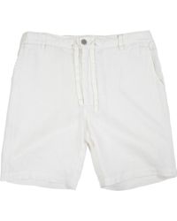 lords of harlech - Devonshire Linen Short - Lyst