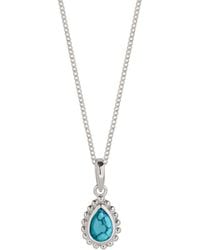 Charlotte's Web Jewellery - December Birthstone Sterling Necklace - Lyst