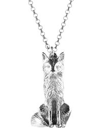 Lee Renee - Fox Necklace – Large, Sitting - Lyst