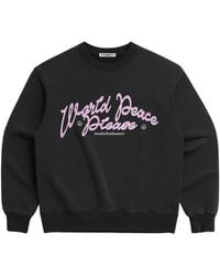 Dont Eat the Homies - World Peace Please Crewneck - Lyst