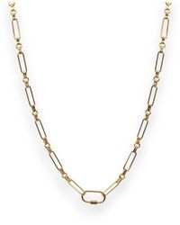 Alexie of Athens - Flat Link Charm Chain Necklace - Lyst