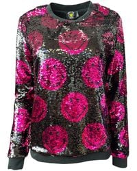 Any Old Iron - Smiley Flip Sequin Sweatshirt - Lyst