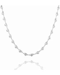 Coco & Kinney - Nicki Heart Necklace - Lyst