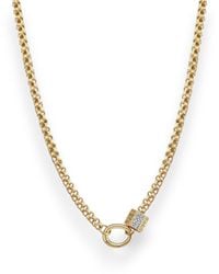Alexie of Athens - Serpentine Charm & Bead Box Chain - Lyst