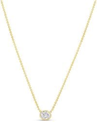 SHYMI - Oval Pendant On A Beaded Ball Chain - Lyst
