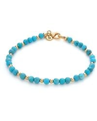 Nellou Jewellery - Jewel Bead December Birthstone Bracelet Plated Sterling - Lyst