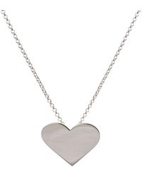 Edge Only - Heart Pendant Xl Sterling - Lyst