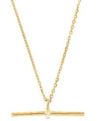 Bermuda Watch Company - Annie Apple Zaria Sterling Silver, Gold Vermeil Charm Pendant Necklace - Lyst
