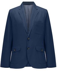 Guards London - Branford Lightweight Tailored Cotton Blazer - Lyst