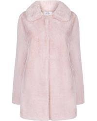 ISSY LONDON - Lola Coat Luxe Vegan Faux Fur - Lyst