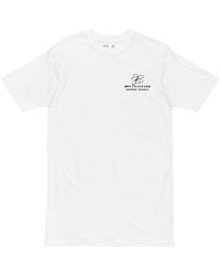Anchor and Crew - Gustatory Originals Coffee Blossom Heavy Cotton Embroidered T-Shirt - Lyst