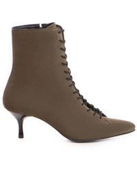 The 5Th Element - Lucia Mid-Shaft Lace-Up Boot - Lyst
