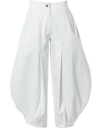 Metamorph - Voluminous Leg Denim Trousers - Lyst