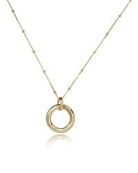The Jewellery Store London - The Ether Loop Charm Necklace - Lyst