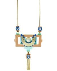Gissa Bicalho - Handmade Acrylic Necklace Maya Pr - Lyst