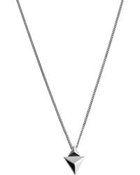 Bold Manifest Designs - Geometric Pendant Necklace X Upside Down - Lyst