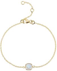 Auree - Brooklyn Moonstone & Vermeil Bracelet - Lyst