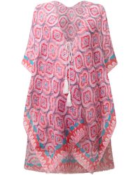 James Lakeland - Geometric Print Kaftan - Lyst