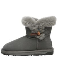 EverAu Australia - Robin Horn Toggle Button Mini Boots - Lyst